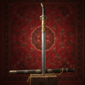 Replica of sword attributed to Prophet Muhammad PBUH and Jaffar Tayyar ra