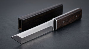 Japanese Tanto – Handcrafted Minimalist "Aikuchi" Replica