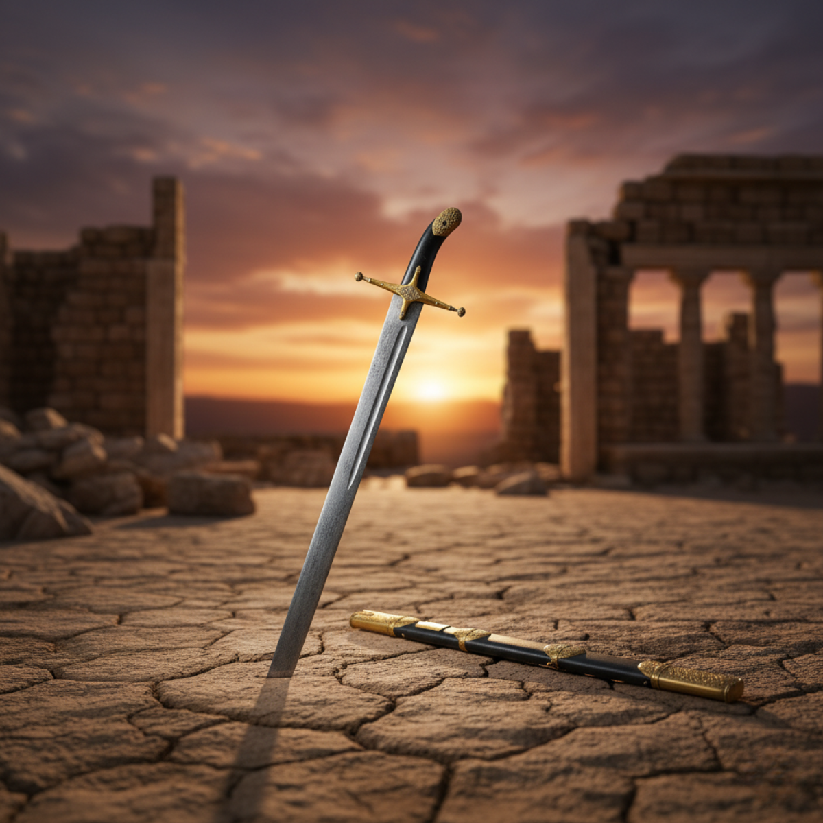 Replica of sword attributed to Sahabi Ammar ra