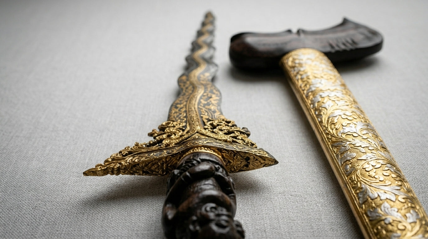 The Kris: Legendary Wavy Blade – Handcrafted Cultural Replica