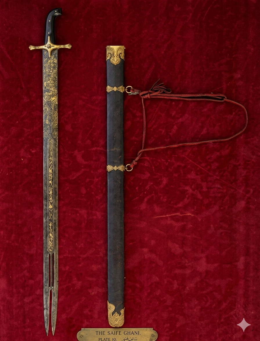 Replica of sword attributed to Hazrat Usman Ghani ra
