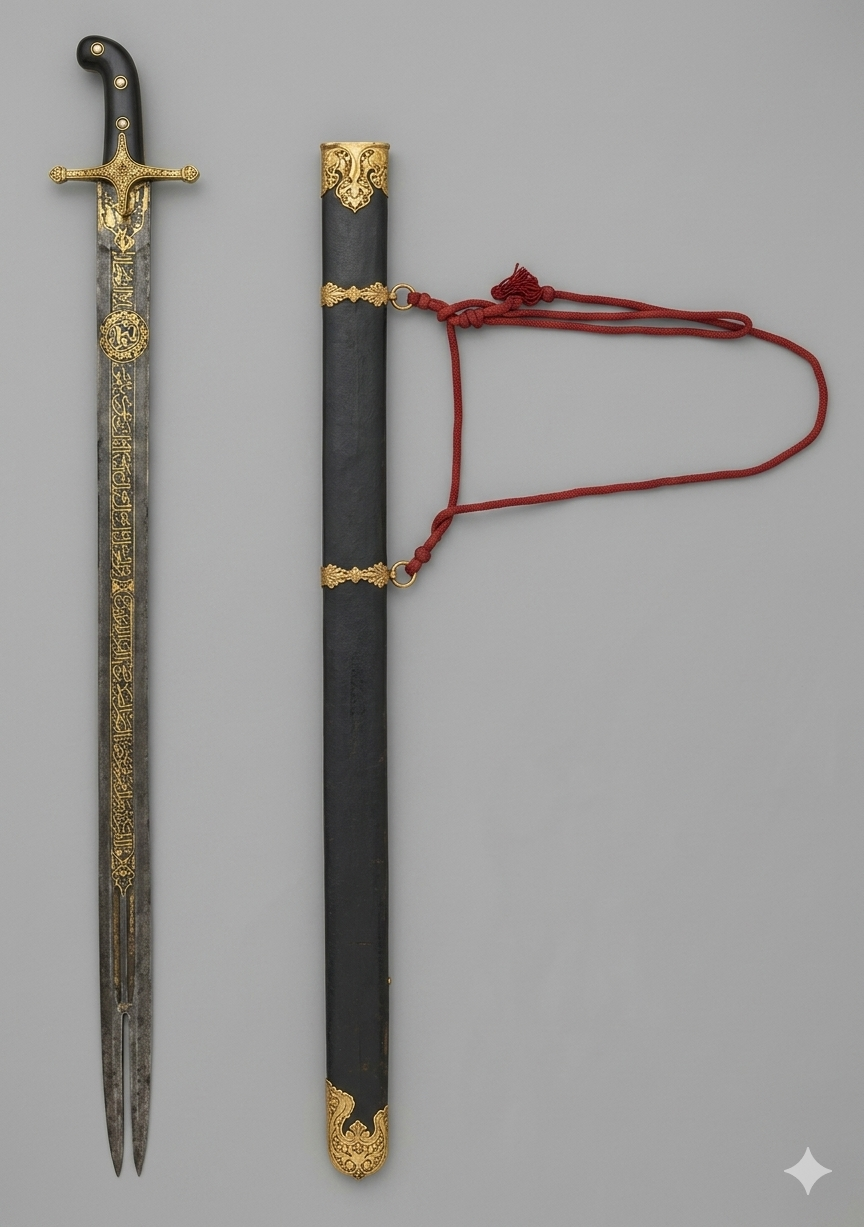 Replica of sword attributed to Hazrat Usman Ghani ra