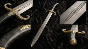 Replica of Sword attributed to Hazarat Umer detail