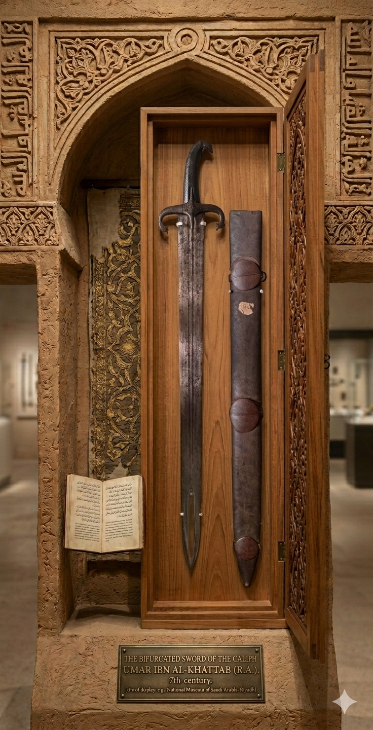 Replica of sword attributed to Hazrat Umer Farooq ra