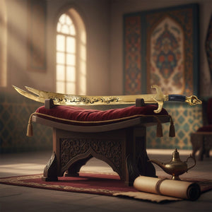 Replica of sword attributed to Prophet Muhammad PBUH and Imam Ali AS