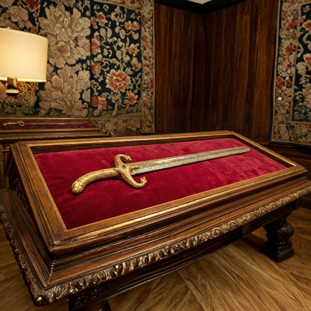 Replica of sword attributed to Hazrat Usman Ghani ra