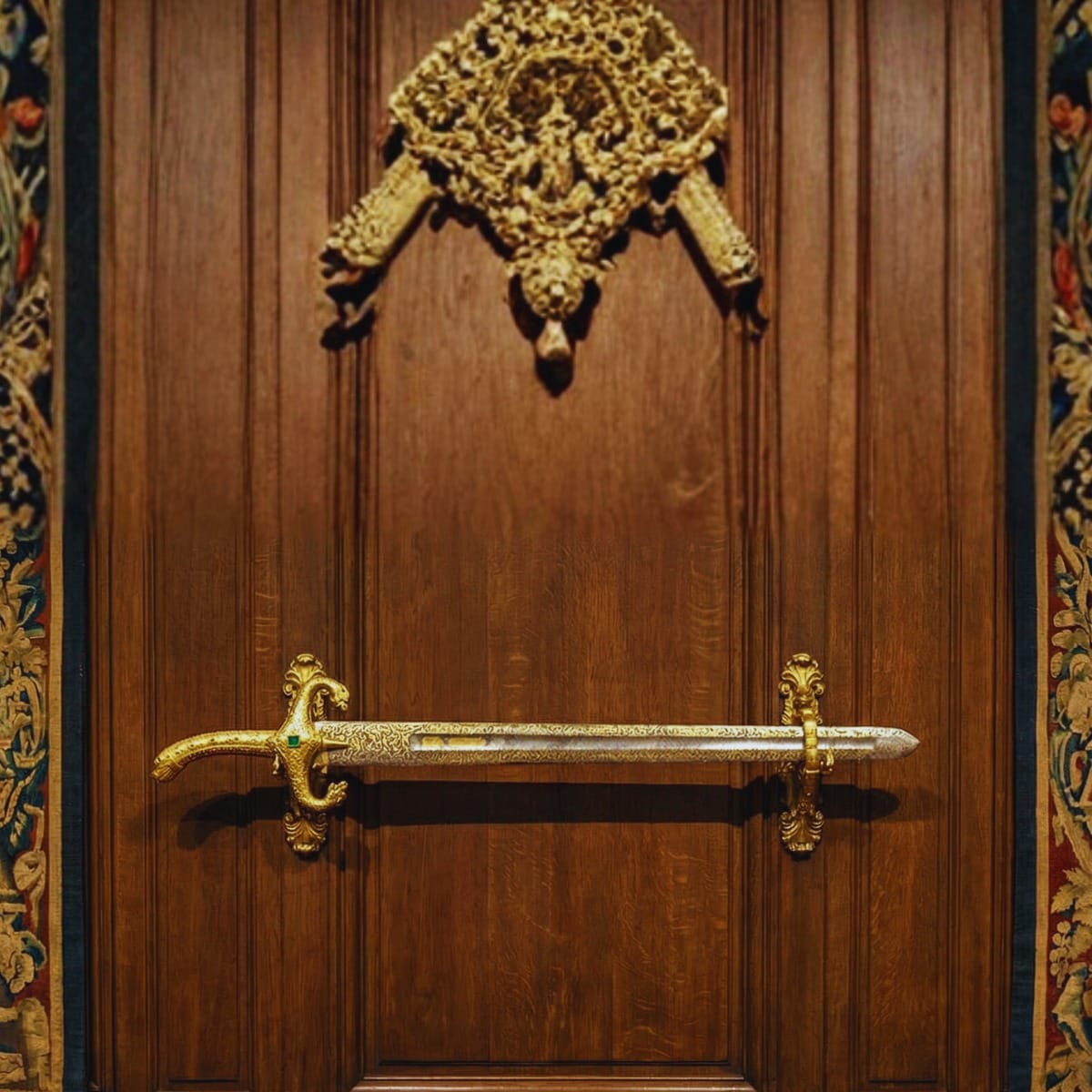 Replica of sword attributed to Hazrat Usman Ghani ra