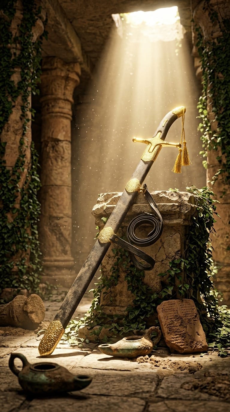 Replica of sword attributed to Prophet Muhammad PBUH