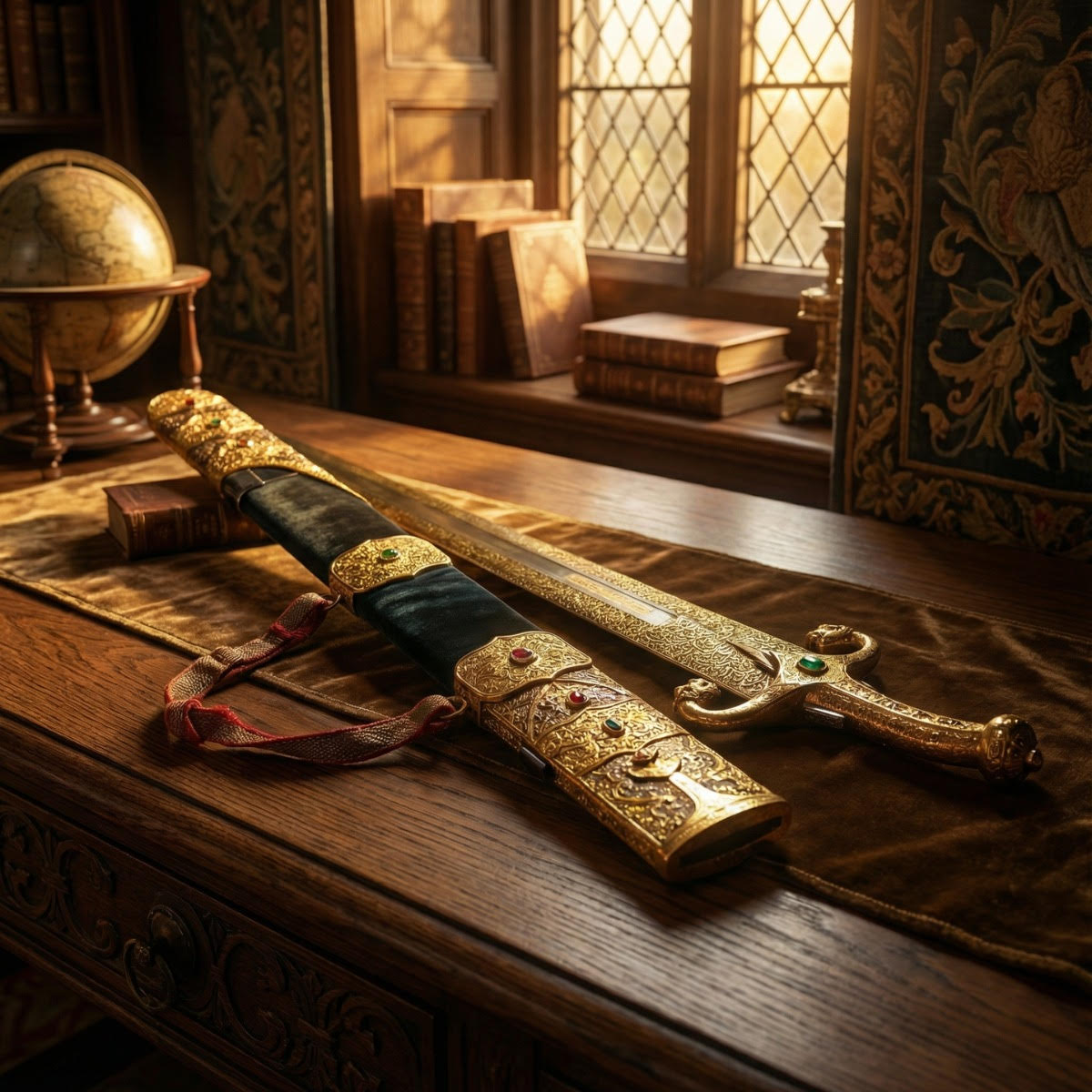 Replica of sword attributed to Hazrat Usman Ghani ra